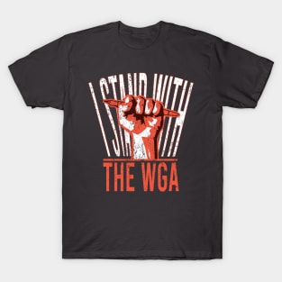 I Stand With The WGA T-Shirt